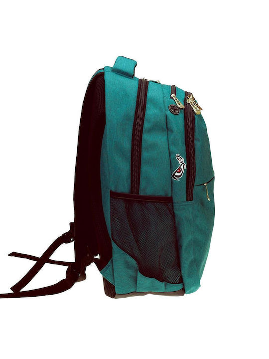 No Fear School Bag Backpack Elementary, Elementary in Green color 30lt