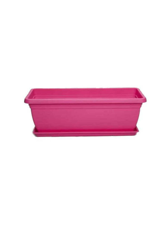 Micplast Mojito Planter Box Plastic Fuchsia 50x20x17cm.