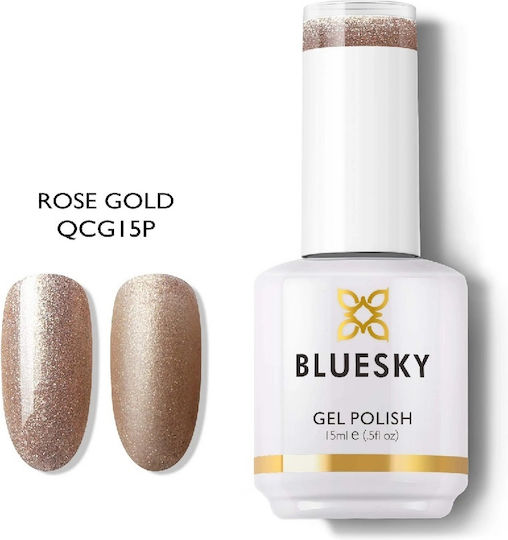 Bluesky KA Ημιμόνιμο Βερνίκι Νυχιών Rose Gold 3854P 15ml