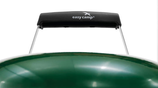 Easy Camp Holzkohlegrill Adventure Grill Tragbar Holzkohlegrill Kessel mit Deckel 35cmx35cm