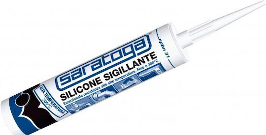 Saratoga High Temperature Flange Glue Black 280ml 01007006