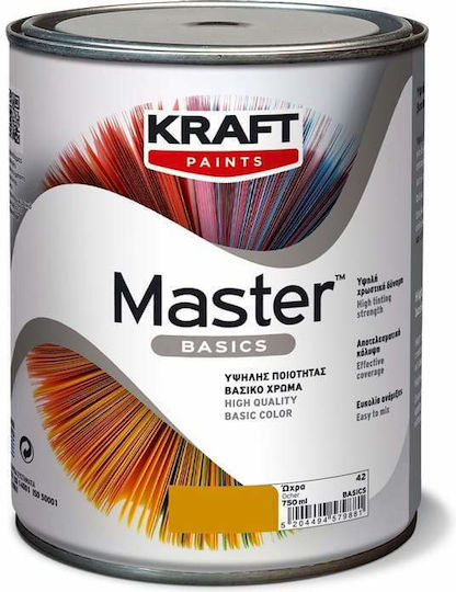 Kraft Master Basics Plastic Vopsea pentru Utilizare Intern Aukra 750ml