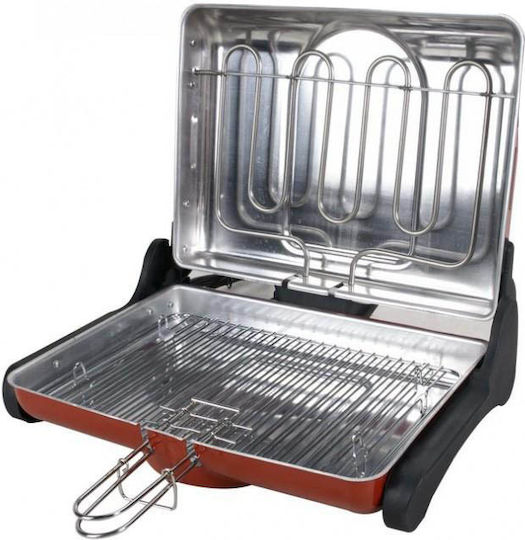 Ankor Tabletop Electric Grill Aluminium Grill 1200W with Lid 34cmx25cmcm