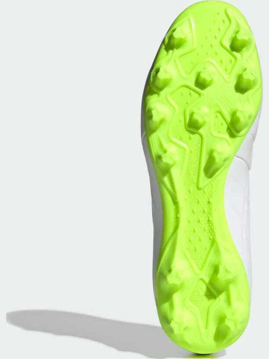 adidas Copa Pure.3 Football Shoes with Cleats Cloud White / Core Black / Lucid Lemon