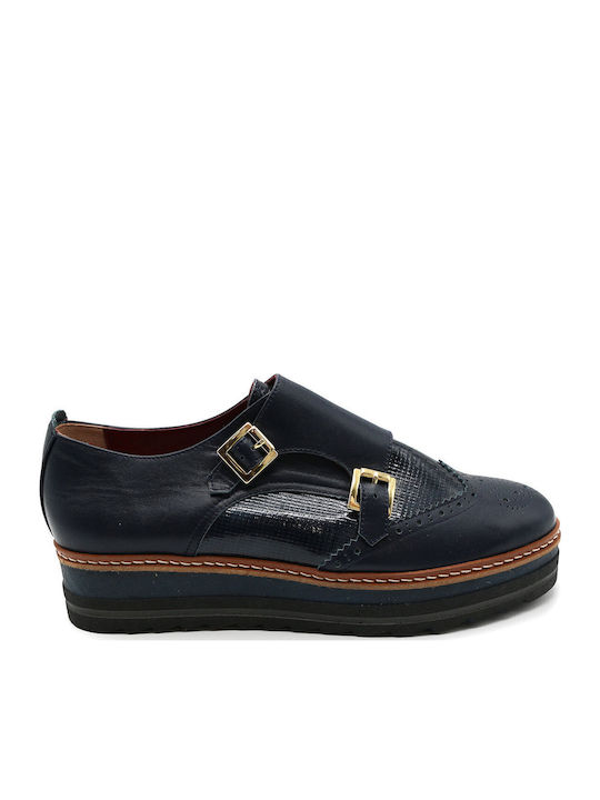 Γυναικεία Oxfords σε Μπλε Χρώμα