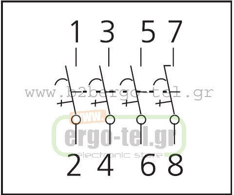Kripal Siguranță automată 40A Tetrapolară AC 209-001100440