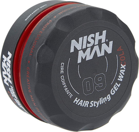 NISHMAN Aqua Wax 09 Cola Κερί για Δυνατό Κράτημα & Λάμψη 150ml