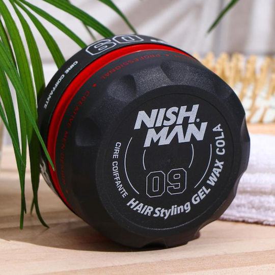 NISHMAN Aqua Wax 09 Cola Κερί για Δυνατό Κράτημα & Λάμψη 150ml