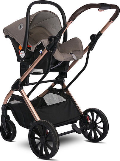 Lorelli Glory Ρυθμιζόμενο Καρότσι 2 σε 1 Pearl Beige