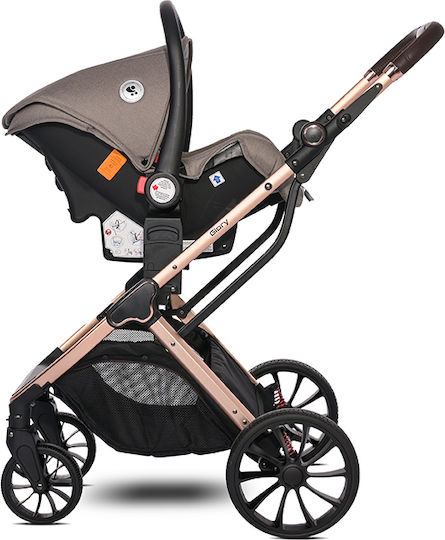 Lorelli Glory Ρυθμιζόμενο Καρότσι 2 σε 1 Pearl Beige