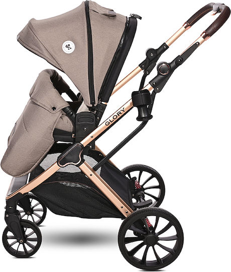 Lorelli Glory Ρυθμιζόμενο Καρότσι 2 σε 1 Pearl Beige