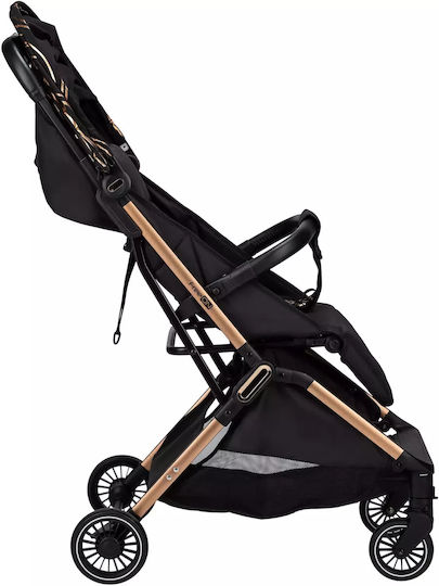 FreeOn Unique Baby Stroller Suitable for Newborn Black & Gold 6.6kg