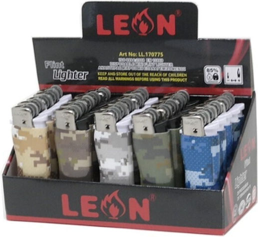 Leonflame Feuerzeug Flamme 25Stücke Verschiedene Designs oder Farben
