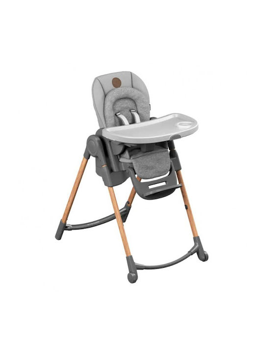 Maxi-Cosi Minla Foldable Baby Highchair 6 in 1 with Adjustable Height Essential Gray