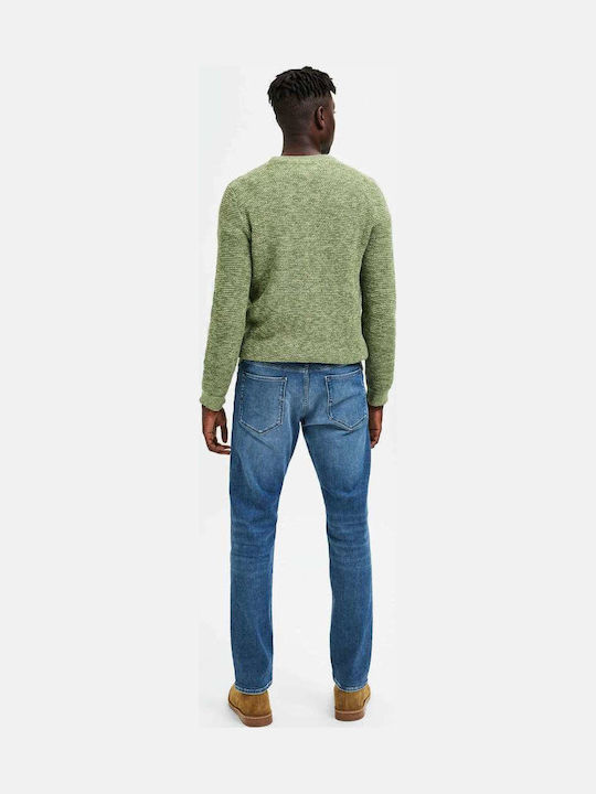 Pantaloni Jeans pentru Bărbați Albastru