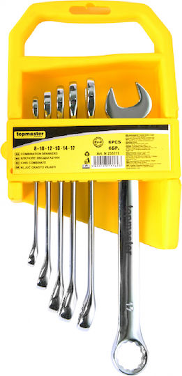 Topmaster German Polygon Set with Size from 8mm to 17mm 6pcs
