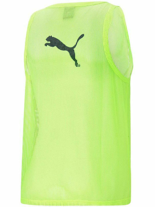 Puma Bluza Bărbătească cu Mânecă Scurtă Galbenă