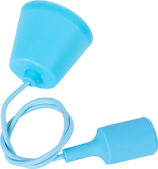 GloboStar Cablito Ceiling Light Light Blue with E27 Socket 4x110x110cm