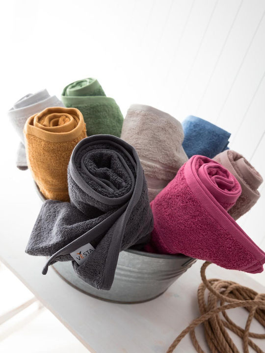 Vesta Home Bath Towel Sithonia 80x150cm Brown Weight 550gr/m²