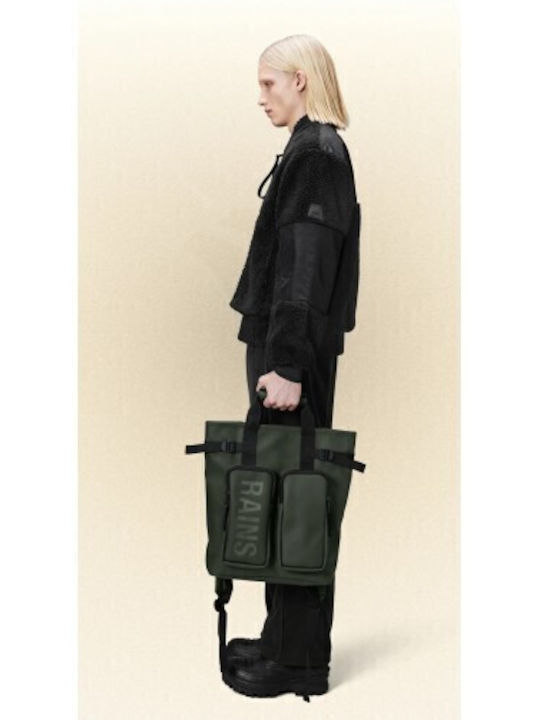 Rains Texel Tote Waterproof 17lt Oil Green
