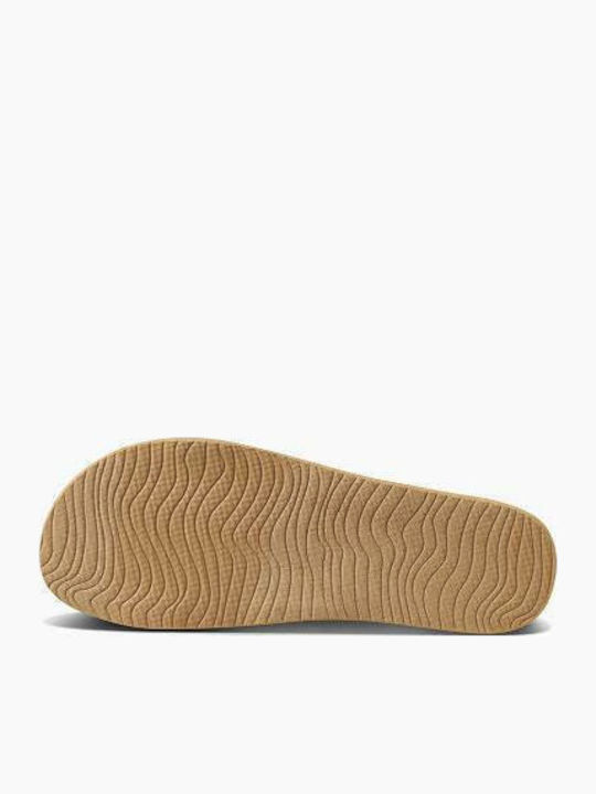 Cushion Flache Sandalen für Damen in Grün Farbe