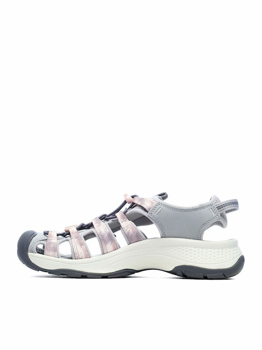Astoria West Γυναικεία Σανδάλια Sporty Γκρι