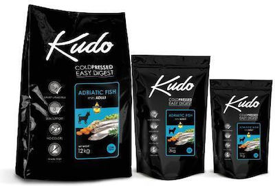 Kudo Adriatic Fish Mini Adult 3kg Ξηρά Τροφή Διαίτης για Ενήλικους Σκύλους Μικρόσωμων Φυλών με Ψάρια