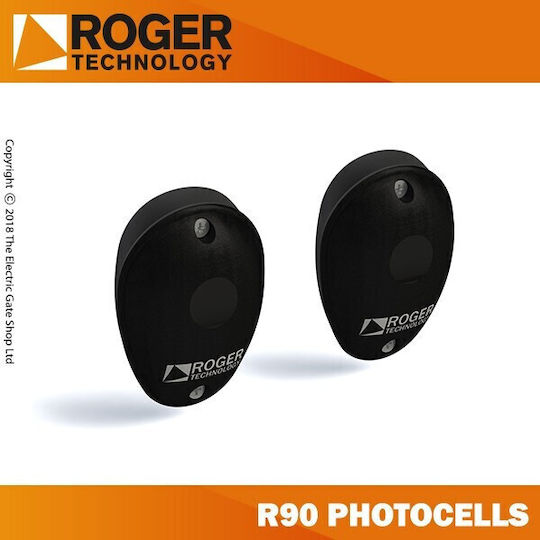 Roger R90/F2ES Wired Waterproof Garage Door Photocell Sensor with Range 15m