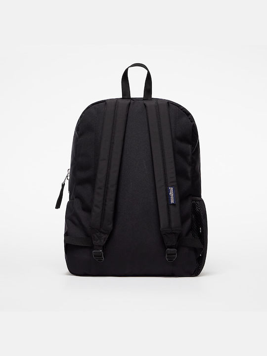 Jansport Cross Town School Bag Backpack Junior High-High School in Black color