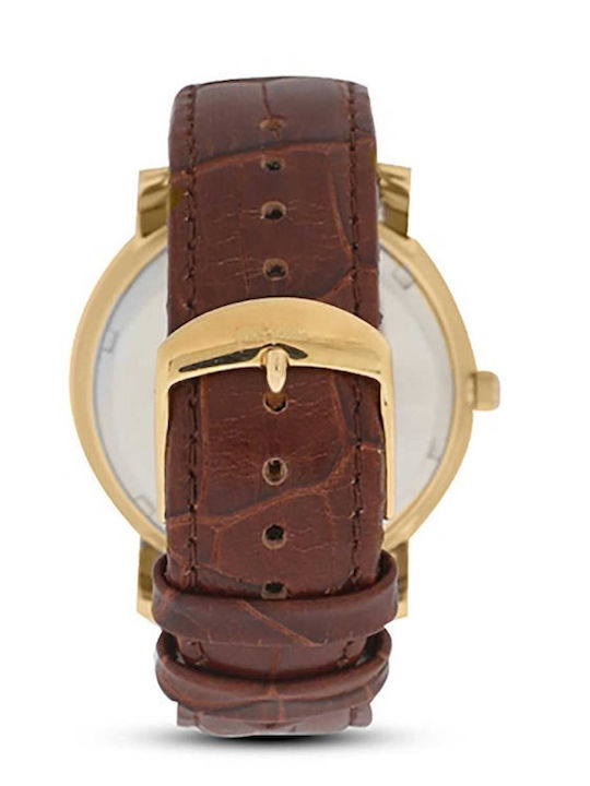 Folli Follie Vibrant Memories Damen Uhr mit Weiß Lederarmband