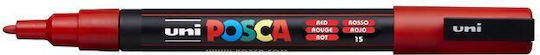 Uni-Ball PC-3M Permanent Marker 1.3mm Red