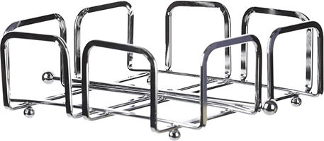 General Trade Държач за салфетки Метална Сребрист 20x20x7см 684348 General Trade Държач за салфетки Метална Сребрист 20x20x7см 684348