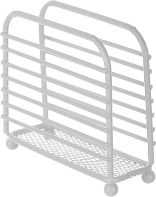 General Trade Държач за салфетки Метална Бяла 11.5x4x10.5см 0001552 General Trade Държач за салфетки Метална Бяла 11.5x4x10.5см 0001552