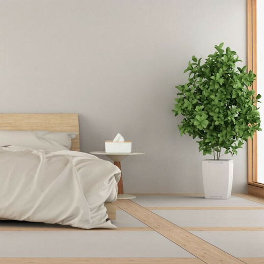 Relaxdays Θήκη για Χαρτομάντηλα Ξύλινη Λευκή 10x23x13cm 10027743