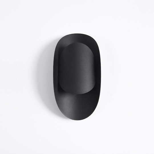 Sollux Tear Leuchte Wand Schwarz 10x15x14.5cm