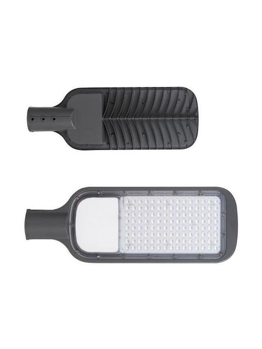 Spot Light Außenstehlampe LED Straße 50W mit Natürliches Weiß Licht IP65 Grau