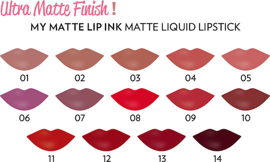 Golden Rose My Matte Lip Ink Flüssig Lippenstift Matt 05 5gr
