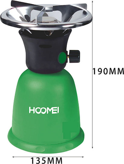 Hoomei Εστία Υγραερίου με Αυτόματη Ανάφλεξη για Φιάλη 190gr