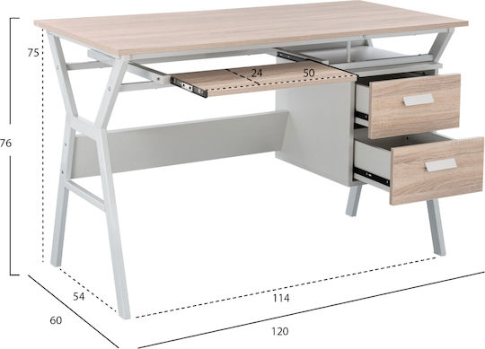 HomeMarkt Σετ Γραφείου 2τμχ HM11769