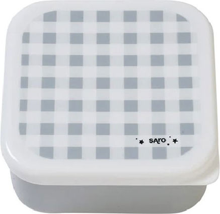 Saro Vichy Set De Masă Din Plastic Pentru Copii Gri