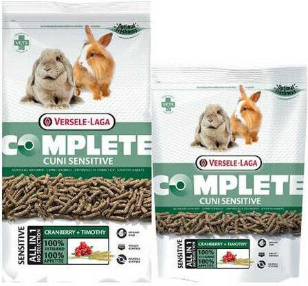Versele Laga Complete Cuni Sensitive Main Food with Cranberry for Rabbit 1.75kg