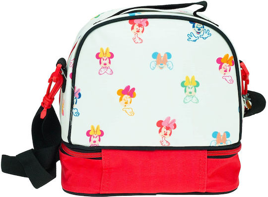 Gim Minnie Comfy Routine Kids' Insulated Shoulderbag Lunch Bag 4.5L Multicolour Minnie 20x15x21cm