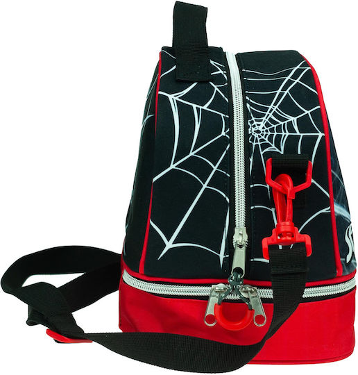 Gim Spiderman Schwarze Stadt Schulische Isolierte Lunch-Tasche 4,5l Schwarze Spiderman 20x15x21cm