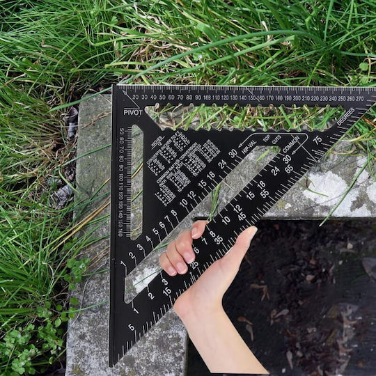 Pasco Pasco Digitales Winkelmesser Für Zimmerleute Aluminium Mit Rabbet Länge 30cm