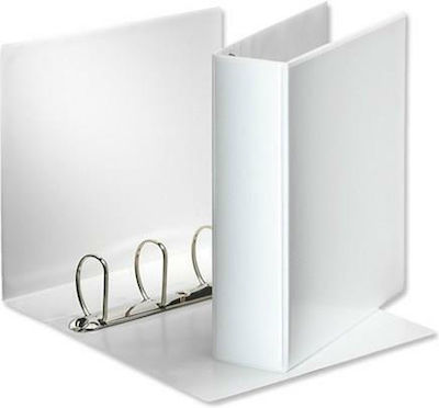 Arc Ring Binder 7/32 for A4 Paper with 4 Rings White