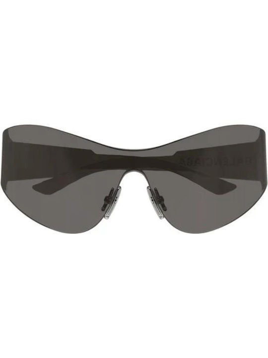 Balenciaga Sonnenbrillen mit Schwarz Rahmen und Gray Linse BB0257S-001
