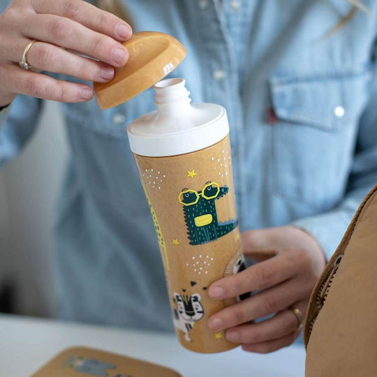Koziol Παιδικό Παγούρι Πλαστικό Κίτρινο 425ml