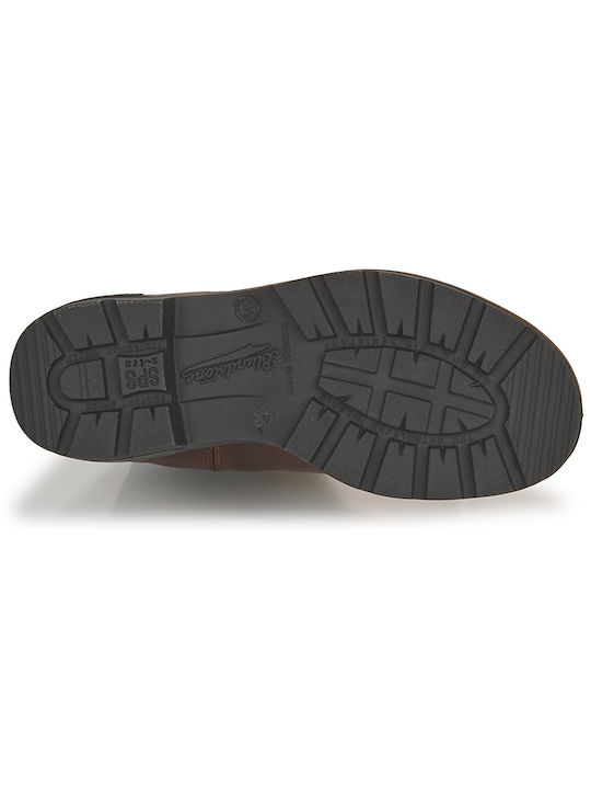 Damen Chelsea Stiefeletten Burgundisch