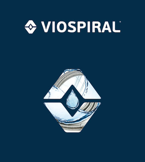 Viospiral Novaflex Female - Female 1/2x3/8 Spiral Hose 40cm