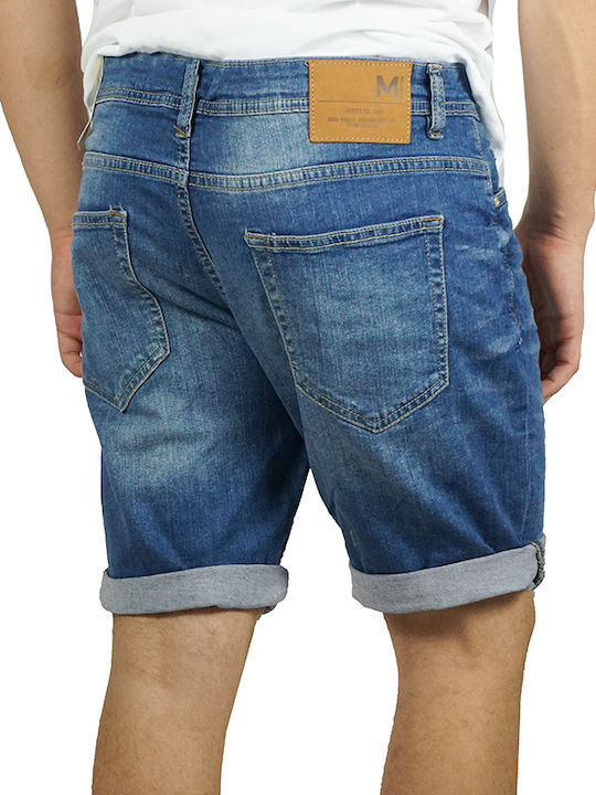 Marcus "LESLI Men's Shorts Jeans Blue